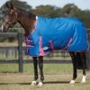 Weatherbeeta ComFITec Classic Standard Neck Med/Lite - Blueberry/Pink 1 Weatherbeeta ComFITec Classic Standard Neck Med/Lite - Blueberry/Pink -Equestrian Supplies Shop wbstdmedliteblueberry1rdy