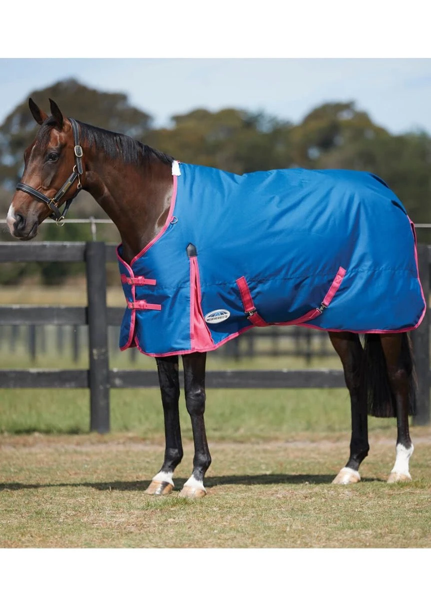 Weatherbeeta ComFITec Classic Standard Neck Med/Lite - Blueberry/Pink 3 Weatherbeeta ComFITec Classic Standard Neck Med/Lite - Blueberry/Pink