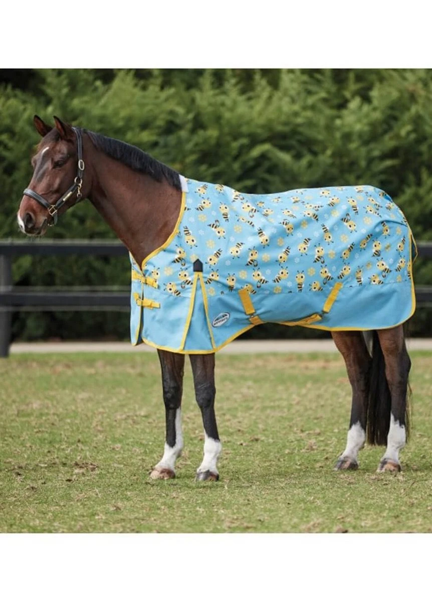 Weatherbeeta ComFITec Essential Standard Neck Lite - Bee Print 3 Weatherbeeta ComFITec Essential Standard Neck Lite - Bee Print