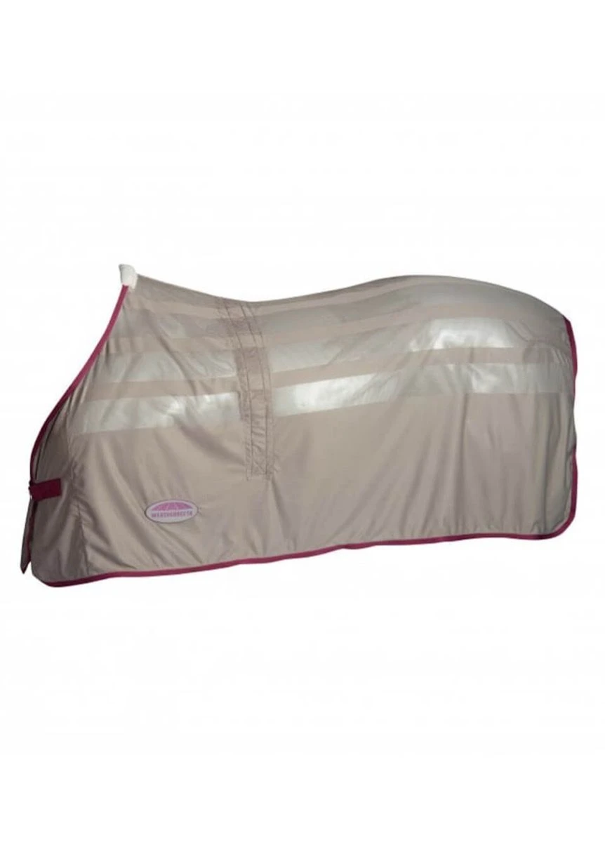 Weatherbeeta Scrim Cooler - Dark Grey/Orchid 4 Weatherbeeta Scrim Cooler - Dark Grey/Orchid - Image 2