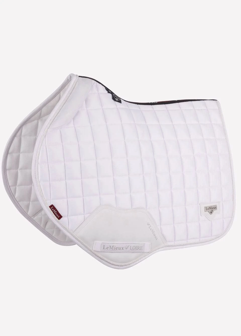 LeMieux Loire Satin CC Square - White 3 LeMieux Loire Satin CC Square - White