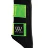 Woof Wear Reflective Club Brushing Boot - Lime -Equestrian Supplies Shop woof reflect brush boot lime 1rdy