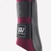 Woof Wear Club Brushing Boots - Burgundy 2 Woof Wear Club Brushing Boots - Burgundy -Equestrian Supplies Shop woofclubburgrdy