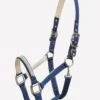 Schockemohle Xenia Chrome Headcollar - Navy -Equestrian Supplies Shop xeniachromeheadcollarnvyrdy